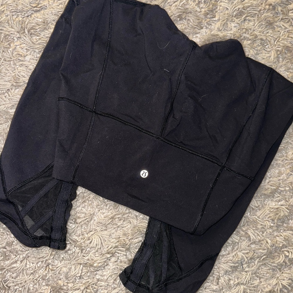 Lululemon cropped high rise leggings